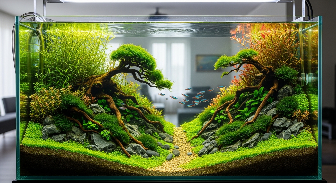 Aquascaping: Seni Menata Aquarium Layaknya Lanskap Miniatur