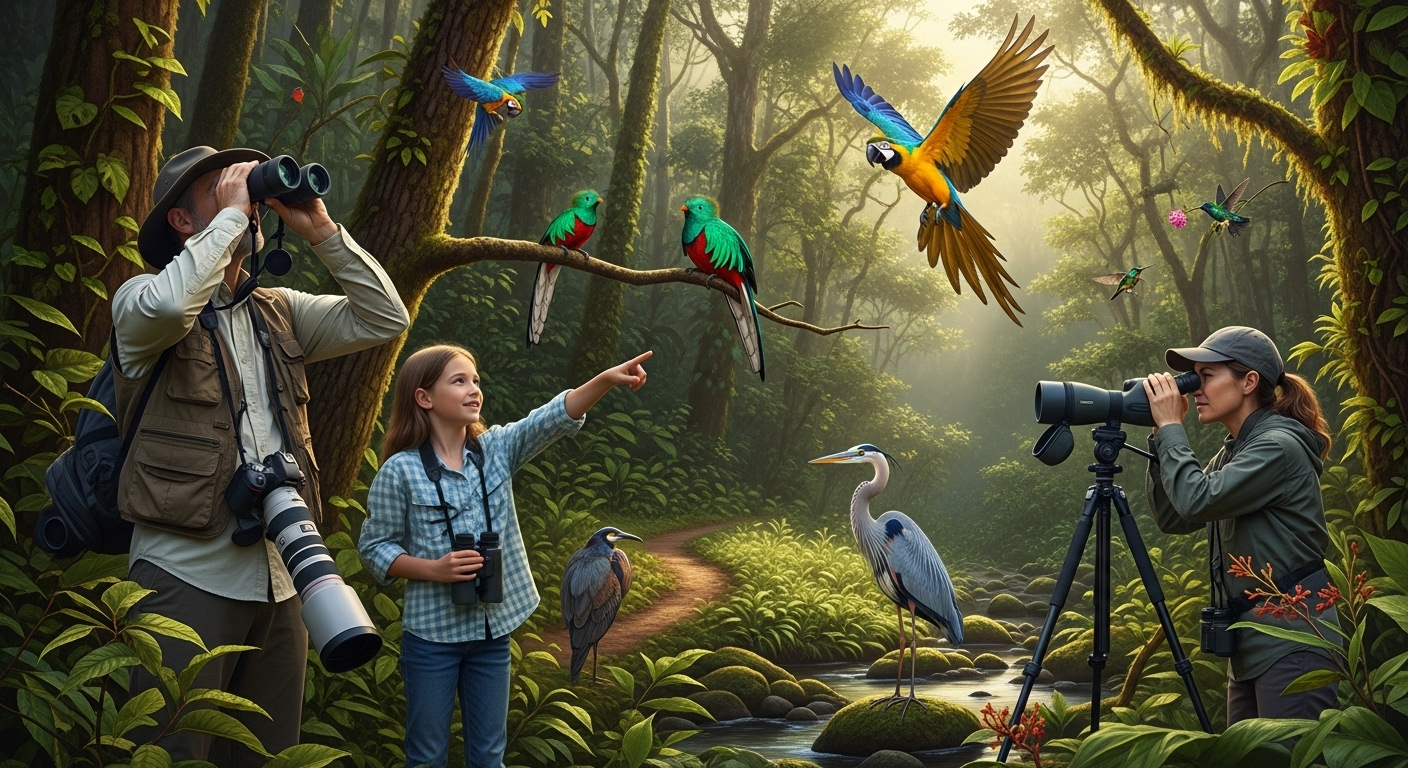 Bird Watching: Mengenal Hobi Mengamati Burung di Alam Liar