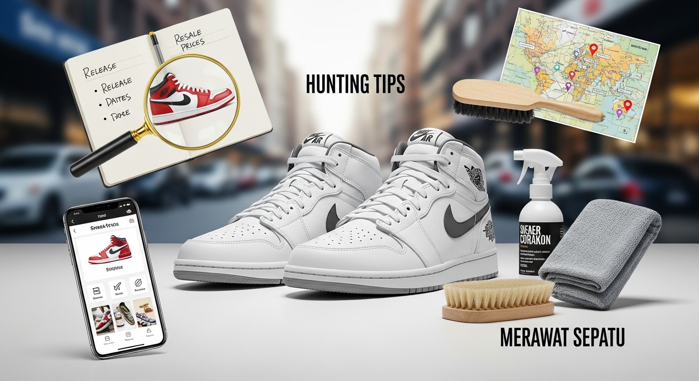 Koleksi Sneakers: Tips Hunting dan Merawat Sepatu Limited Edition