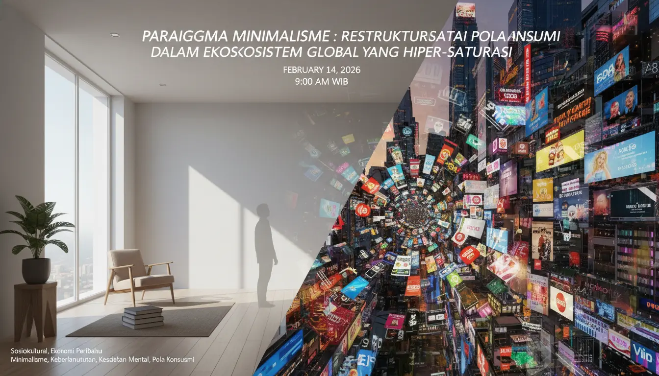Paradigma Minimalisme: Restrukturisasi Pola Konsumsi dalam Ekosistem Global yang Hiper-Saturasi