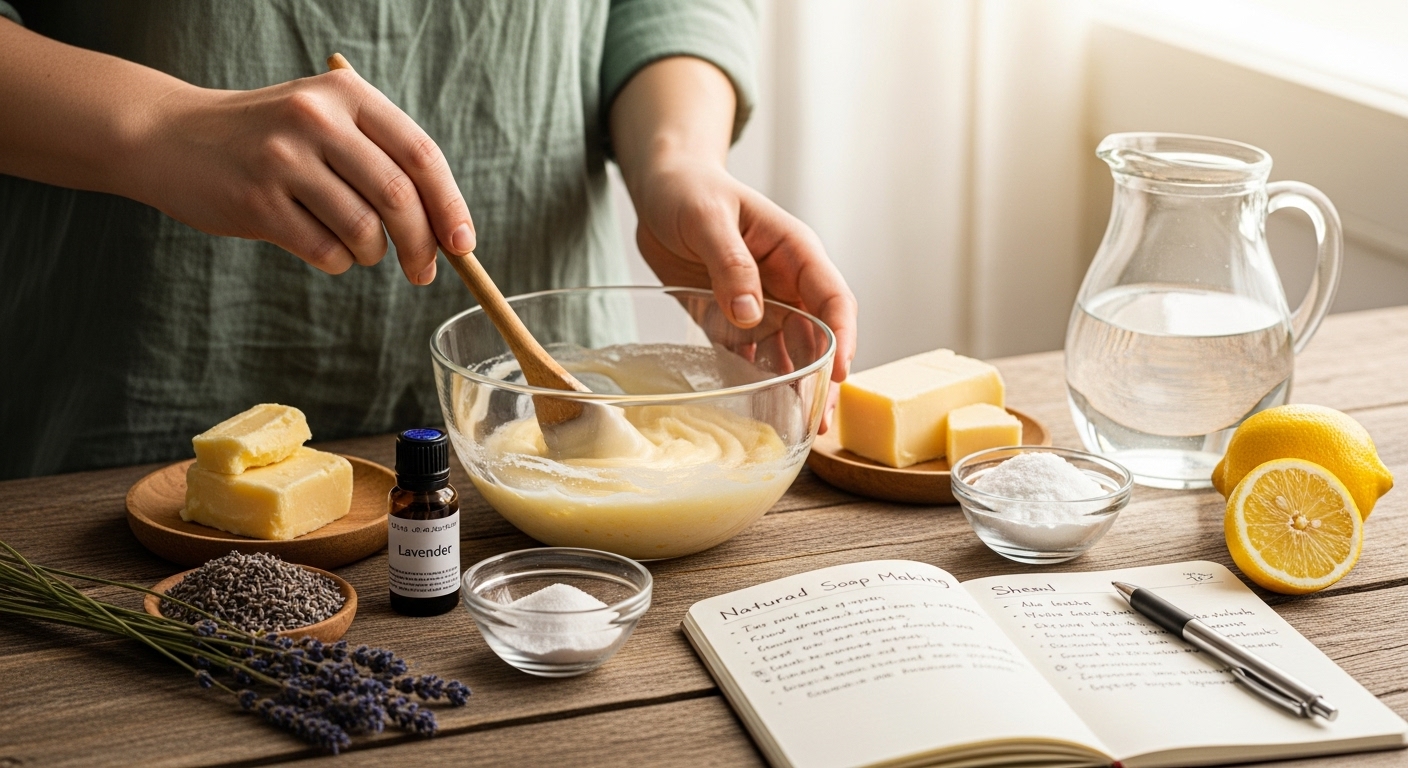 Soap Making: Membuat Sabun Natural Sendiri di Rumah