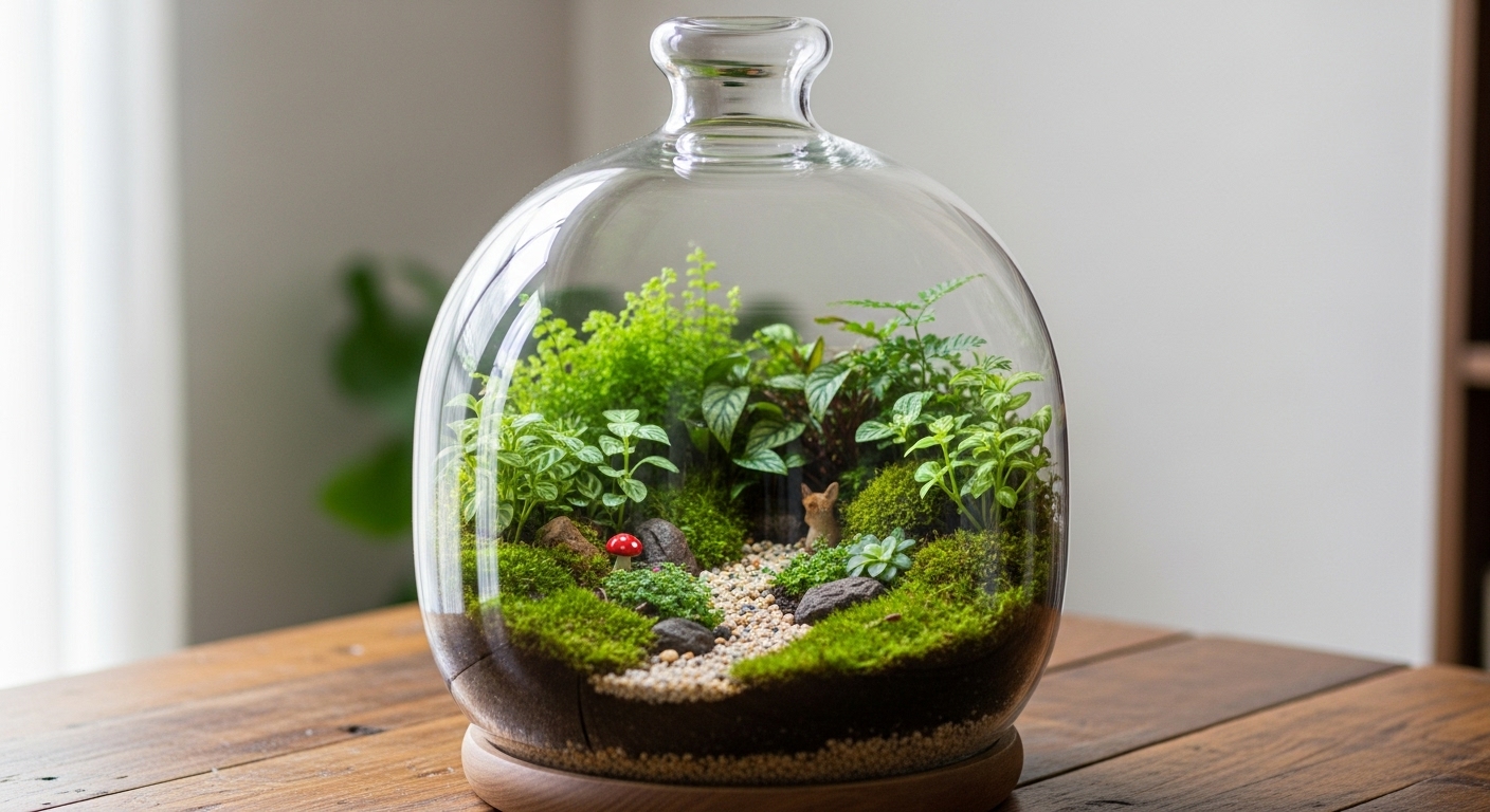 Membuat Terrarium: Mini Garden dalam Wadah Kaca